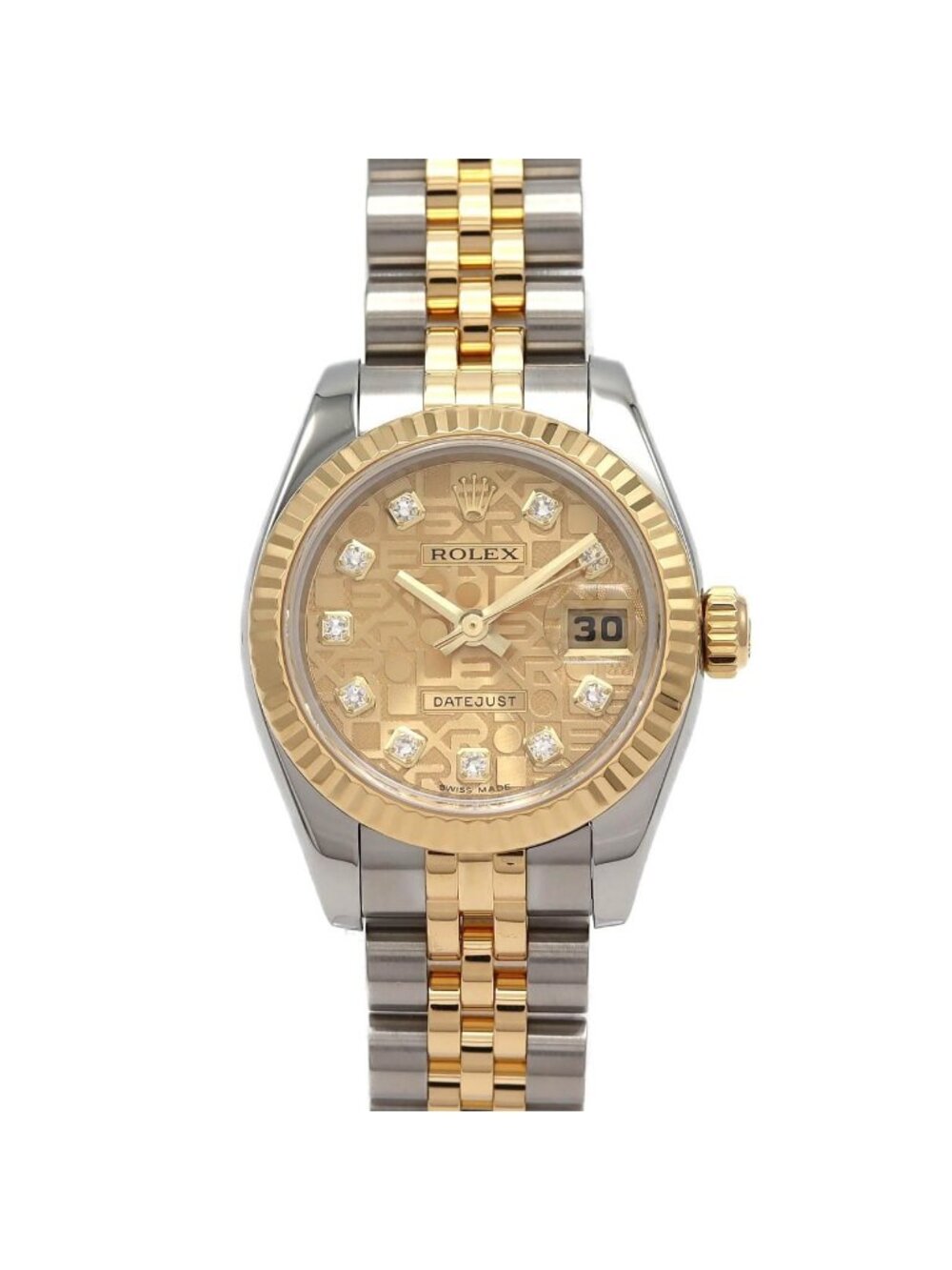 Rolex Datejust Stainless Steel Yellow Gold Automatic